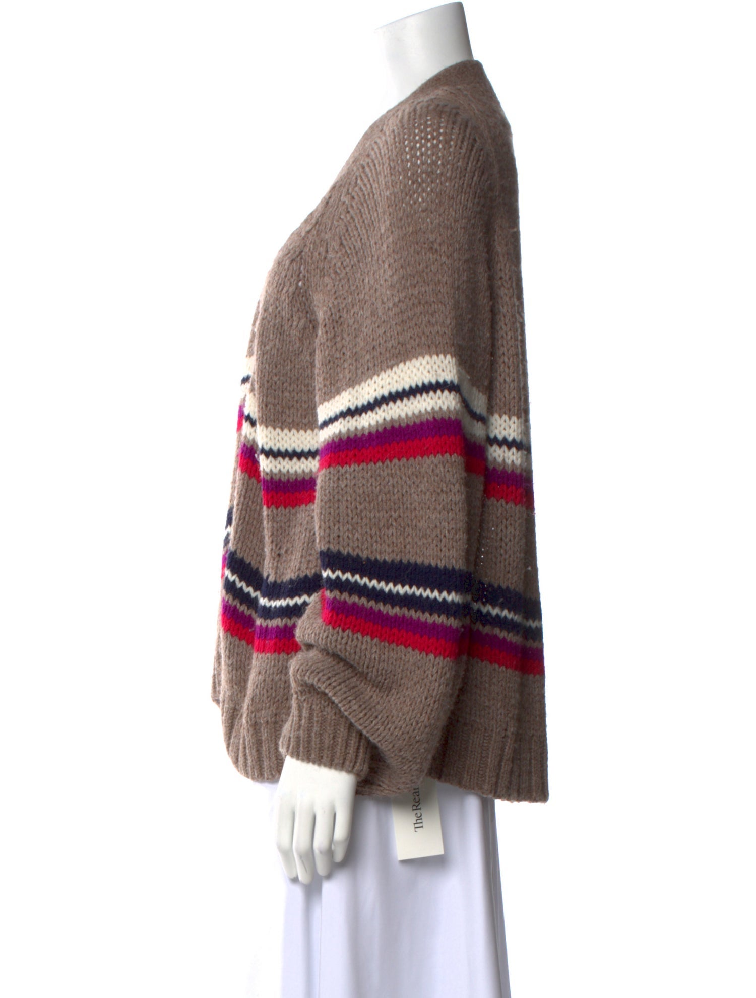 Xirena Striped V-Neck Sweater