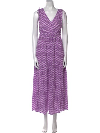 Xirena Printed Long Dress