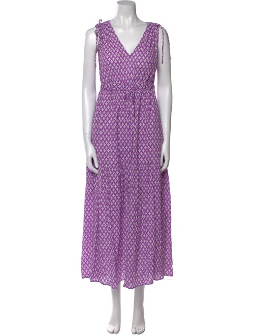 Xirena Printed Long Dress