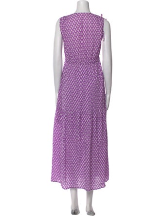 Xirena Printed Long Dress