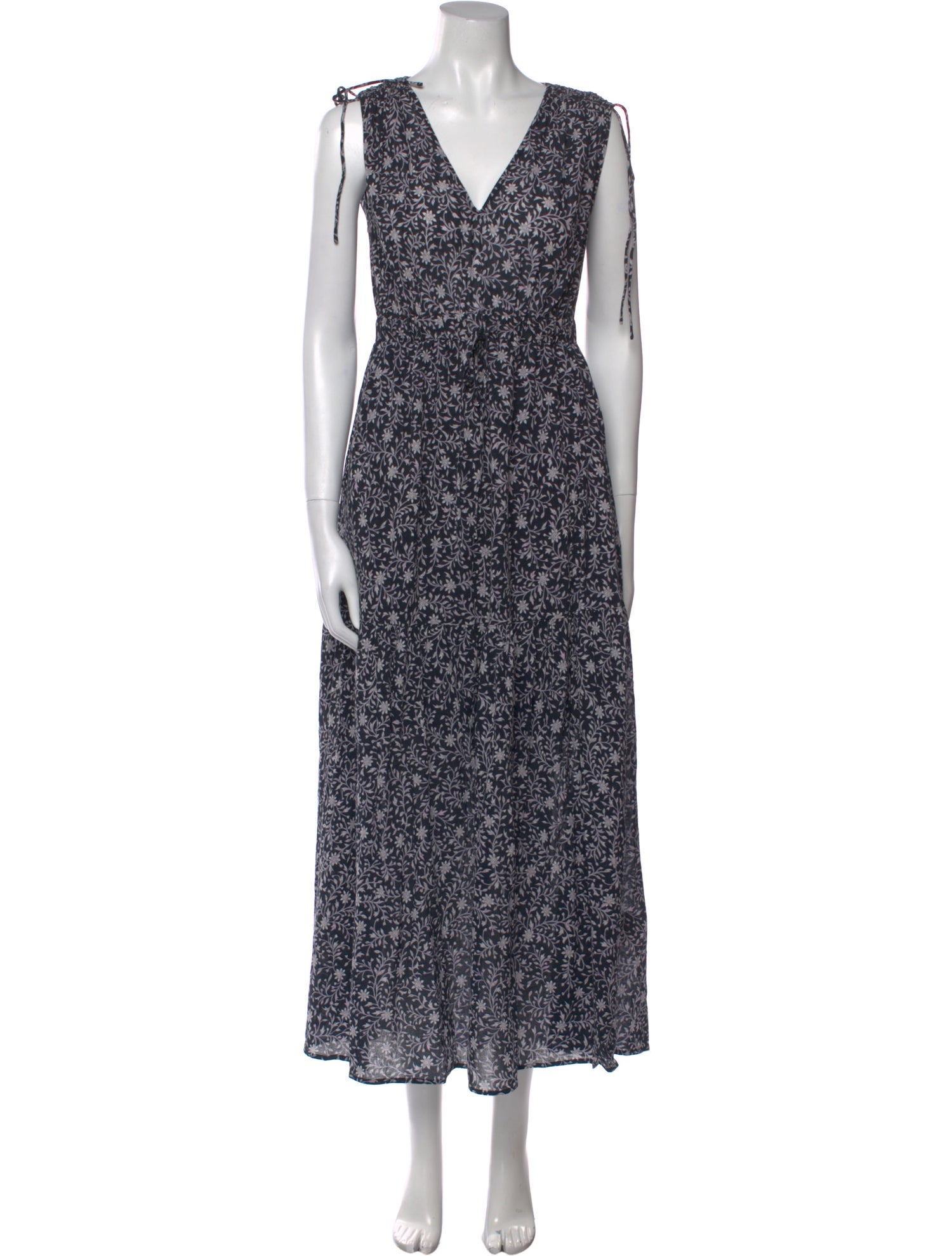 Xirena Floral Print Long Dress