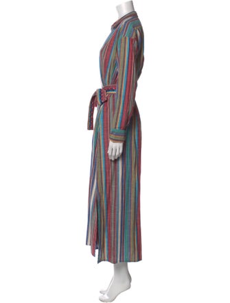 Xirena Striped Long Dress