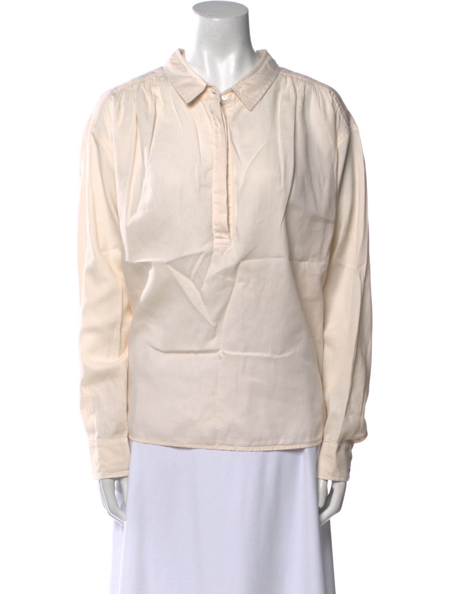 Xirena Long Sleeve Button-Up Top