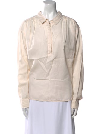 Xirena Long Sleeve Button-Up Top