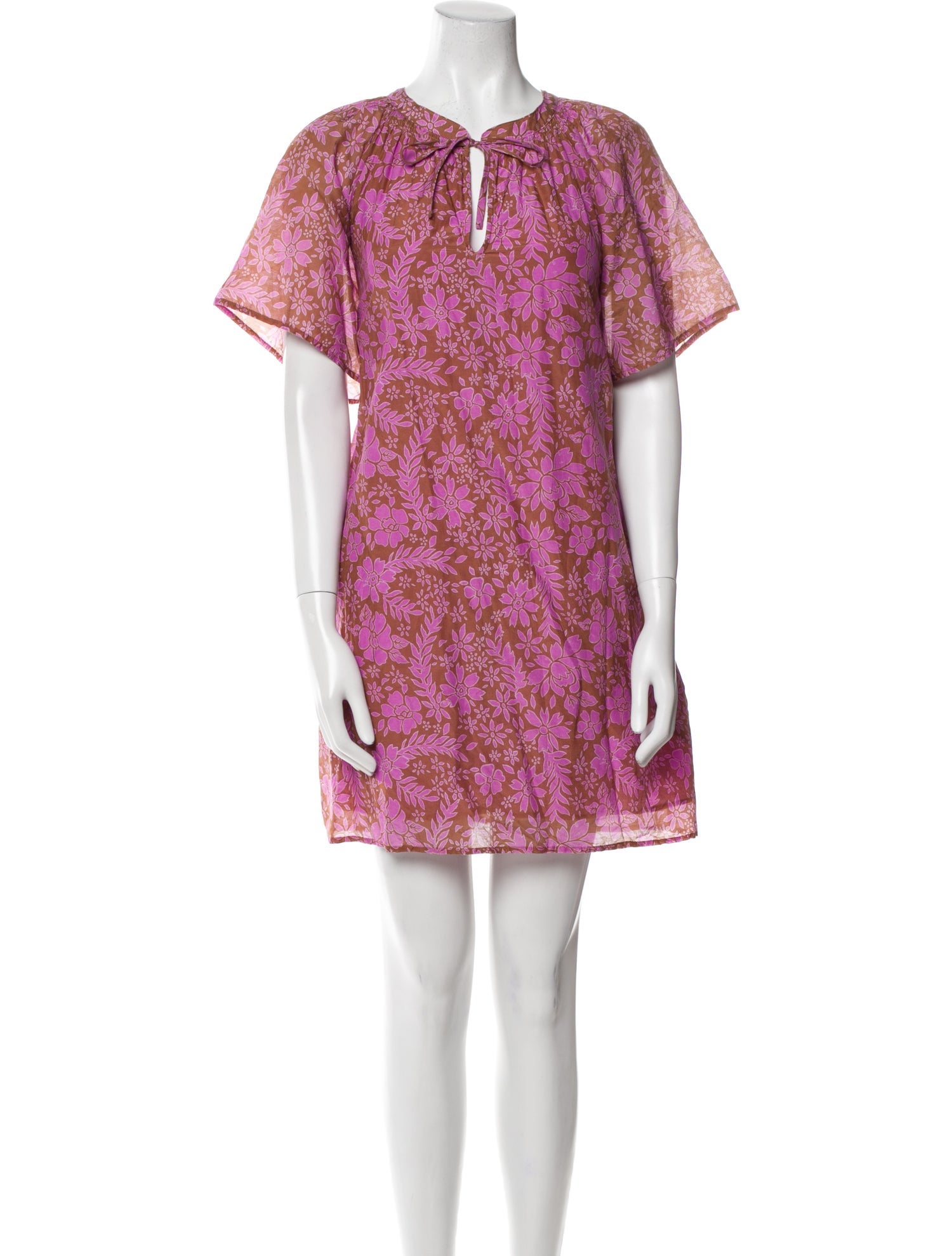 Xirena Floral Print Mini Dress