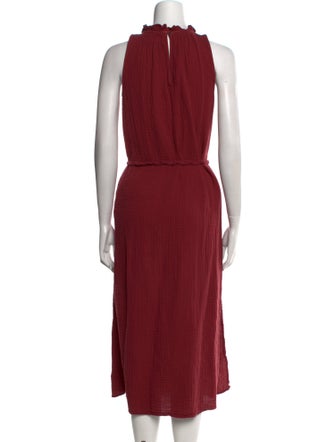 Xirena Mock Neck Long Dress