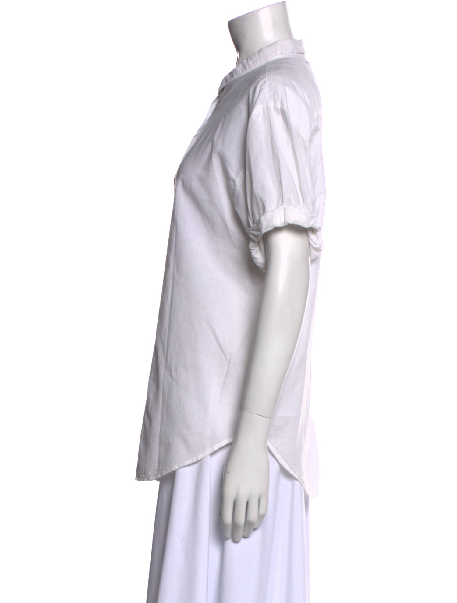 Xirena Short Sleeve Button-Up Top