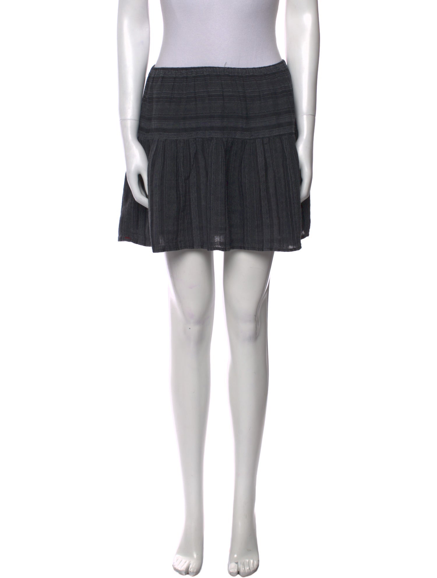 Xirena Pleated Accents Mini Skirt