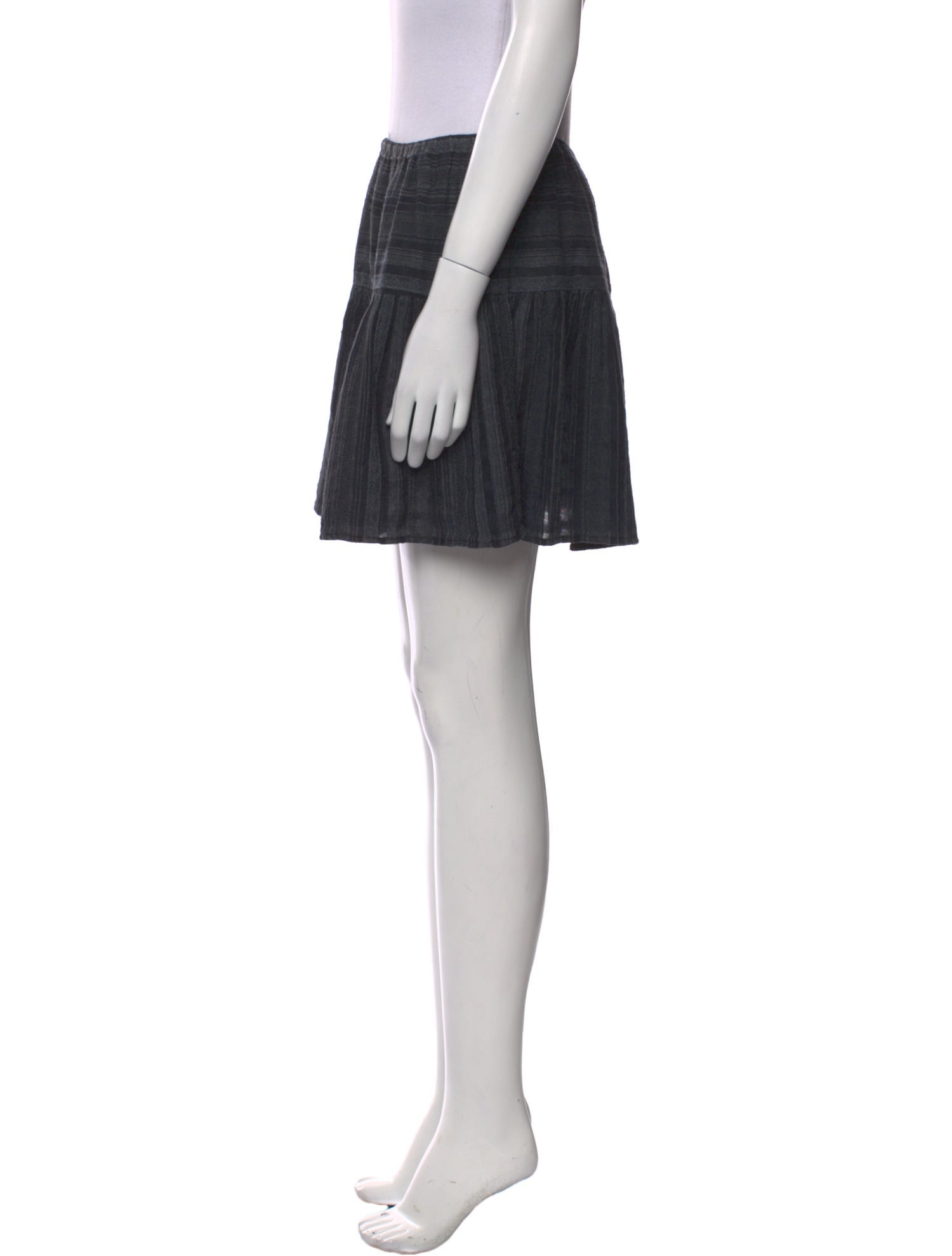 Xirena Pleated Accents Mini Skirt