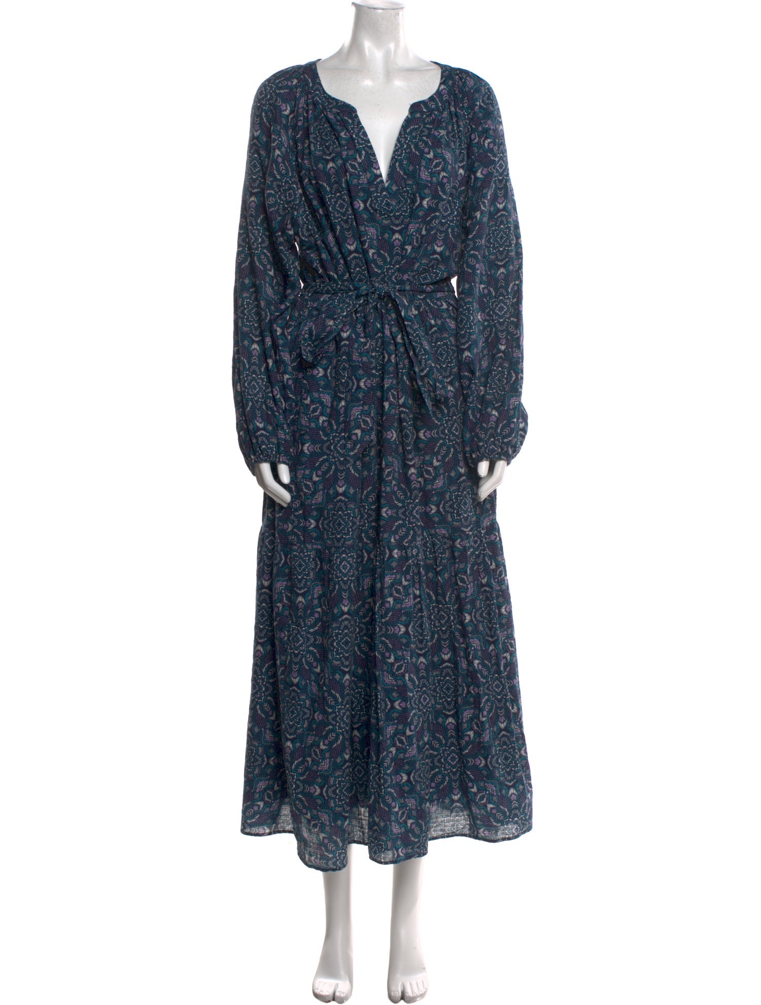 Xirena Paisley Print Long Dress w/ Tags