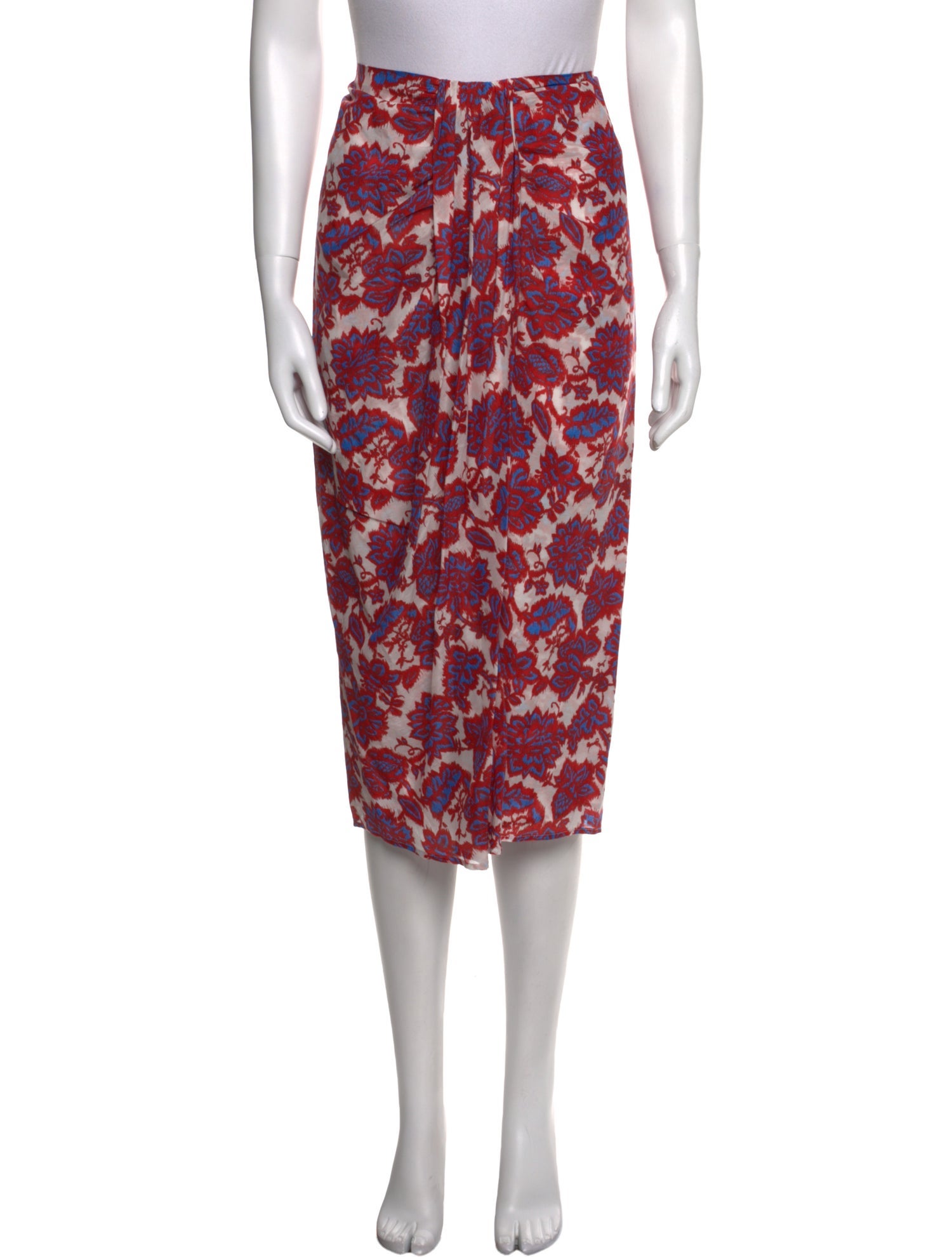 Xirena Printed Midi Length Skirt w/ Tags
