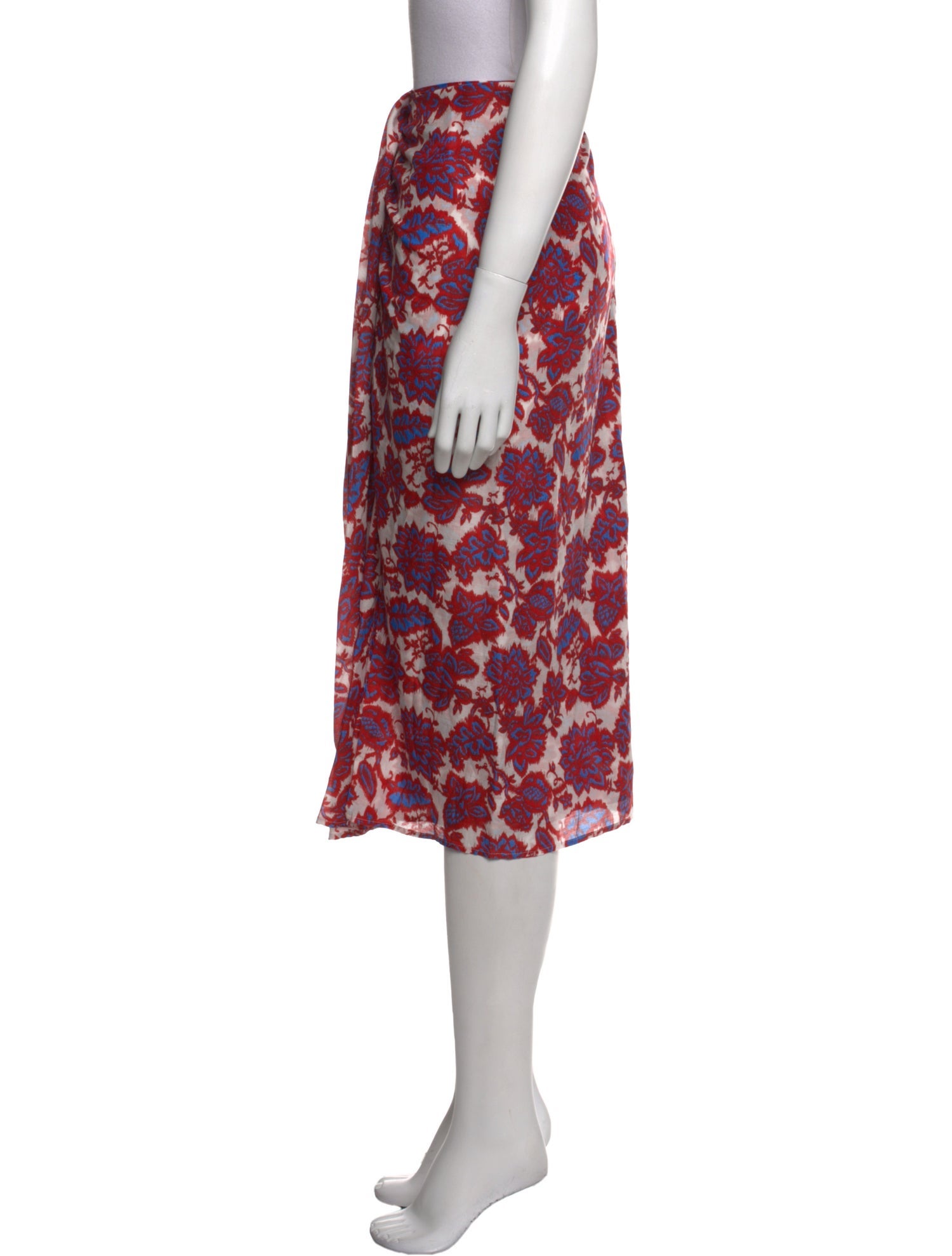 Xirena Printed Midi Length Skirt w/ Tags