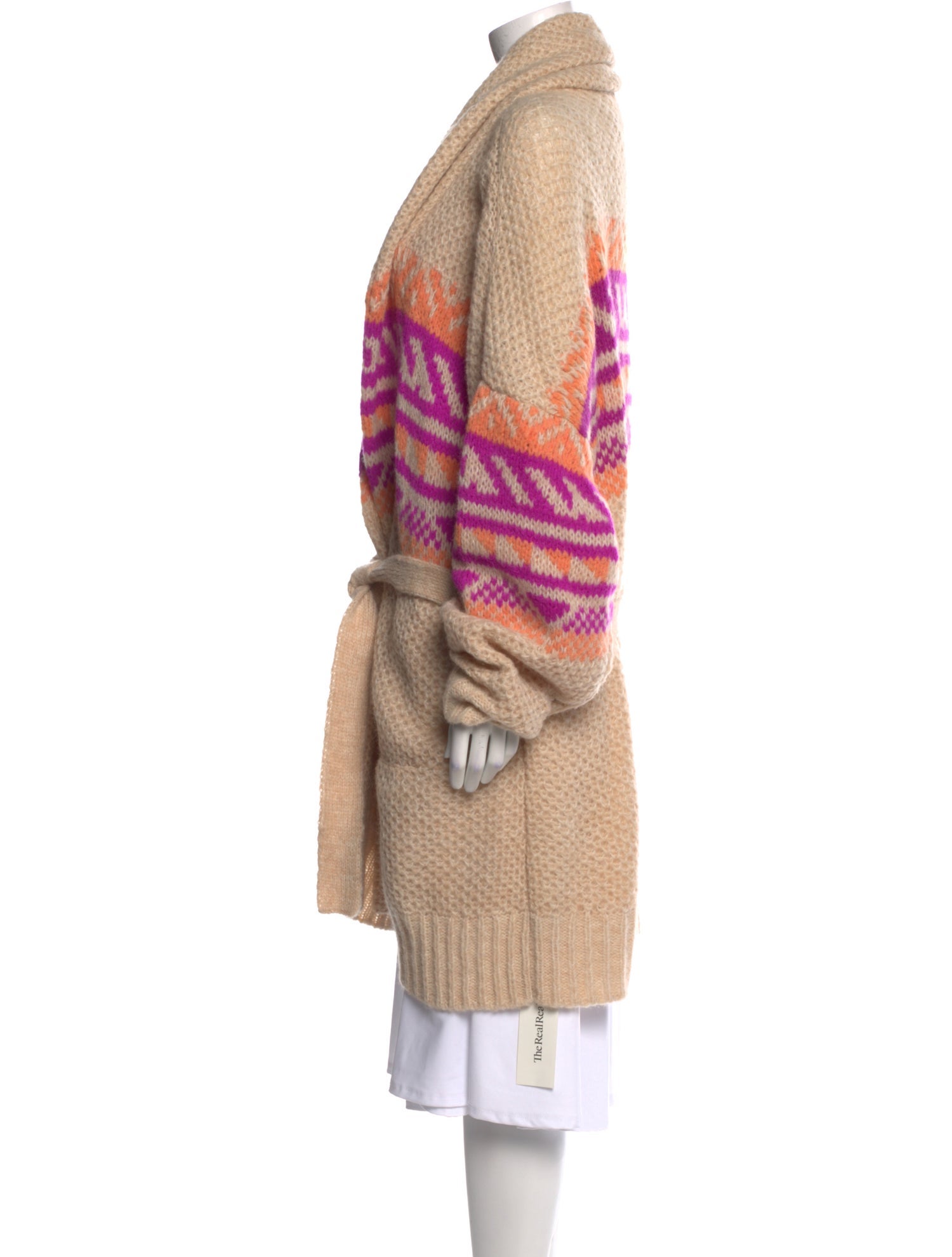 Xirena Printed V-Neck Sweater w/ Tags