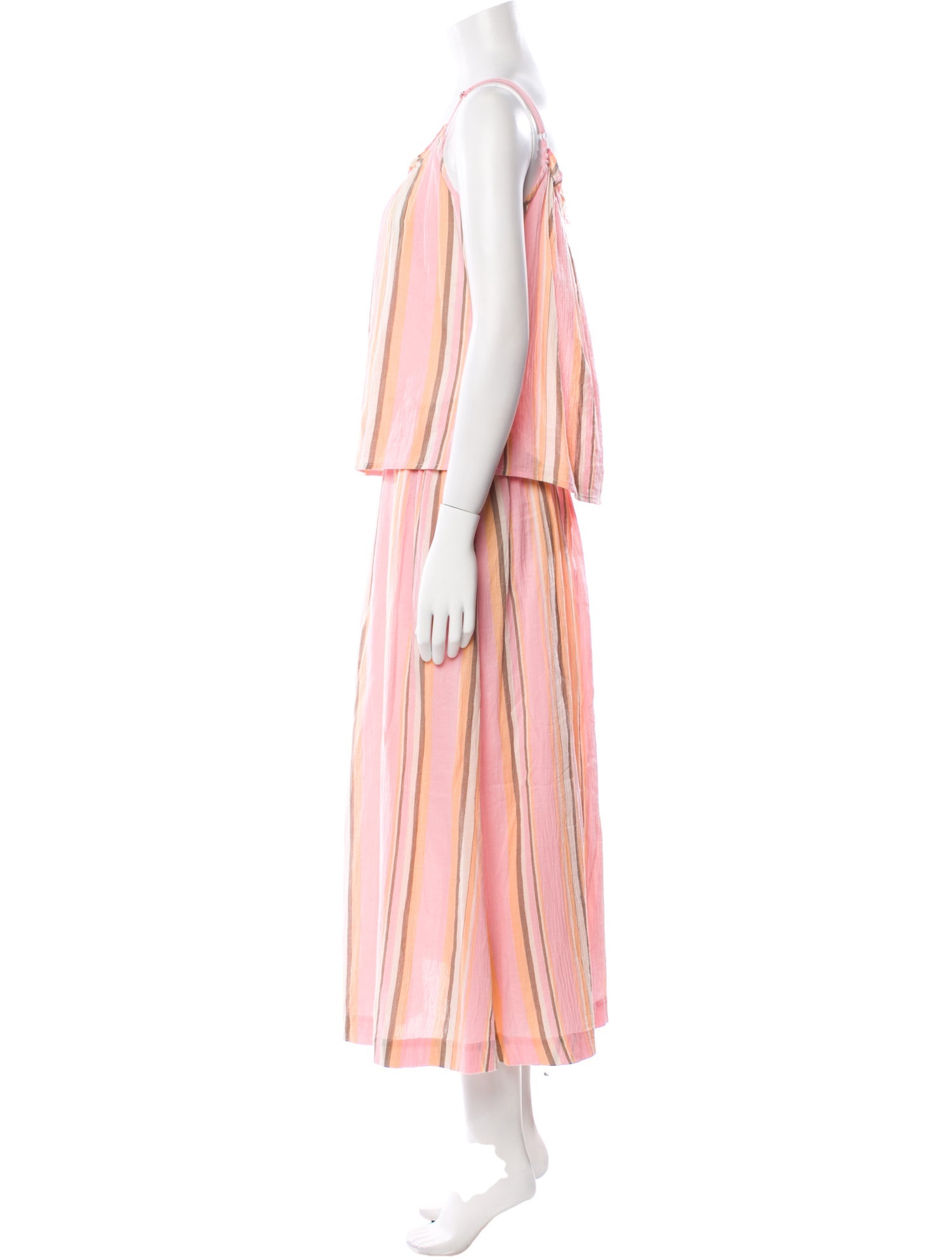 Xirena Striped Skirt Set