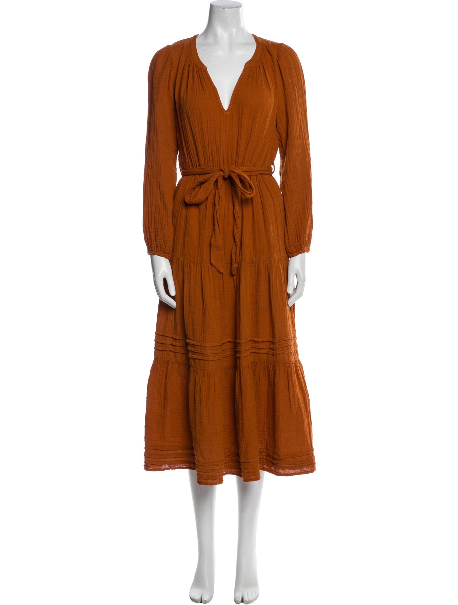 Xirena V-Neck Long Dress