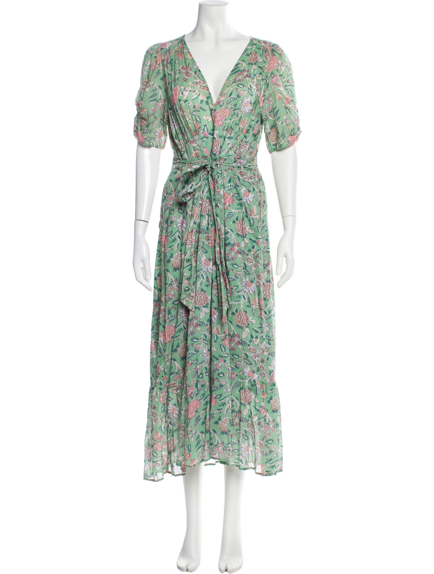 Xirena Floral Print Long Dress