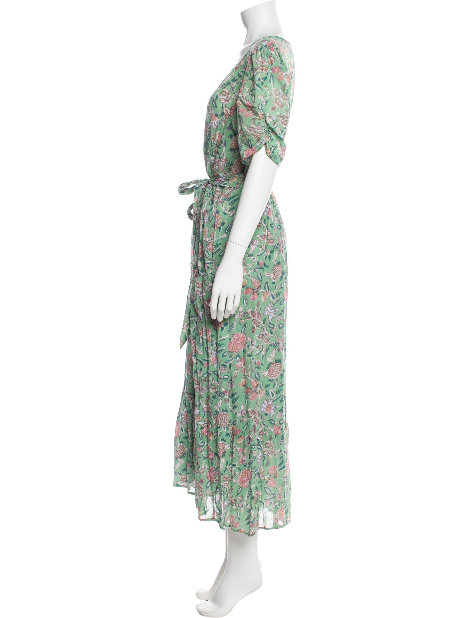 Xirena Floral Print Long Dress