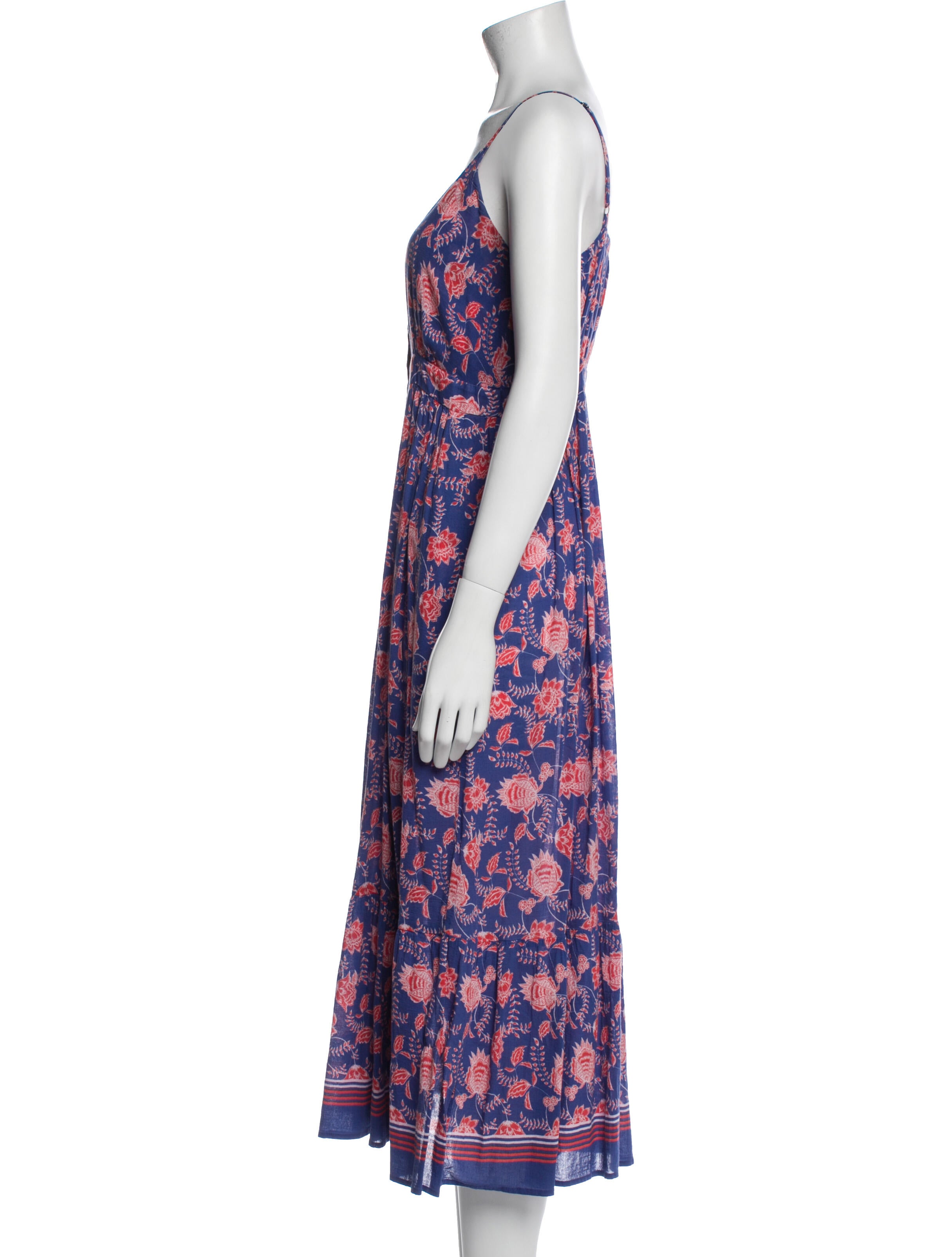 Xirena Floral Print Long Dress
