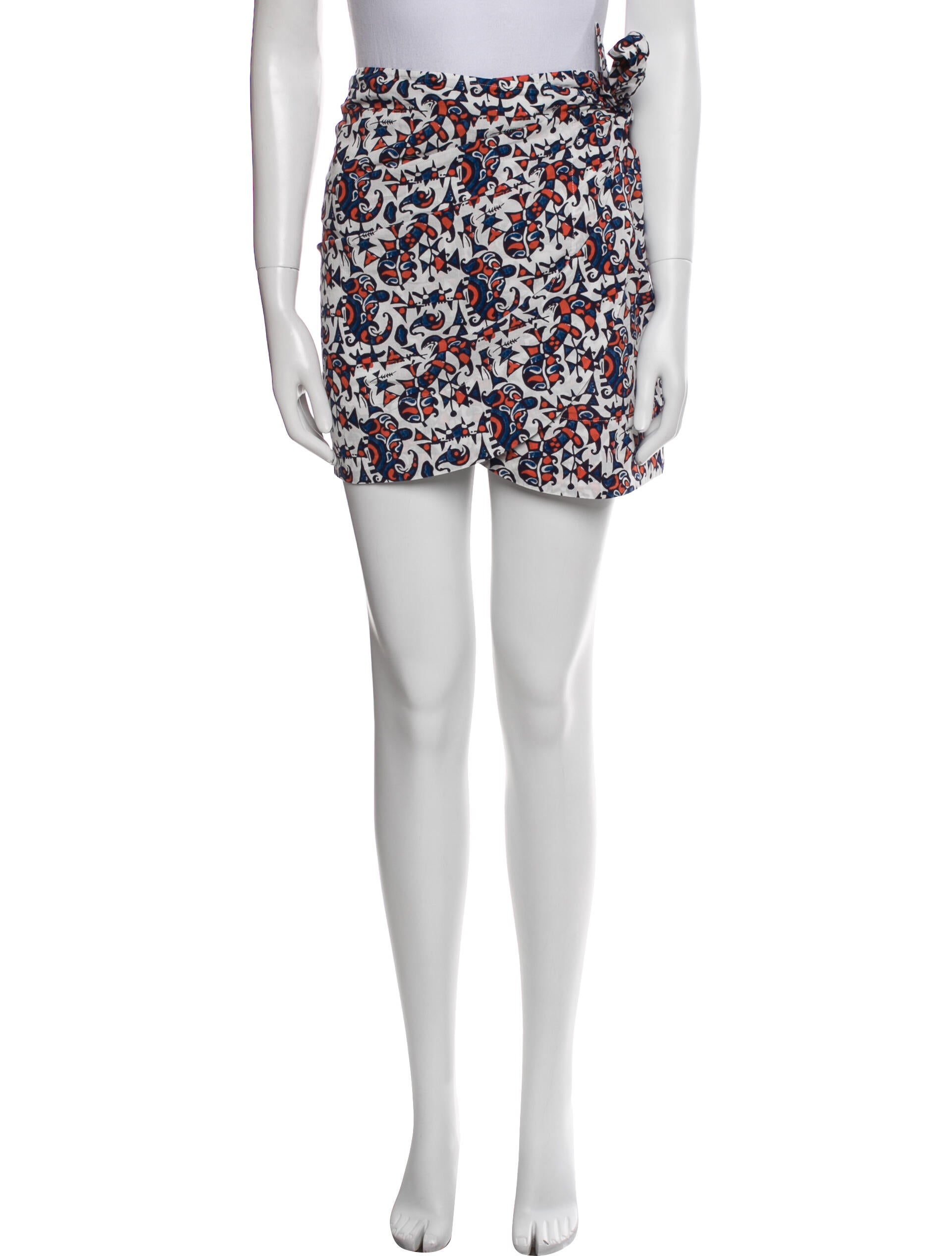 Xirena Printed Mini Skirt