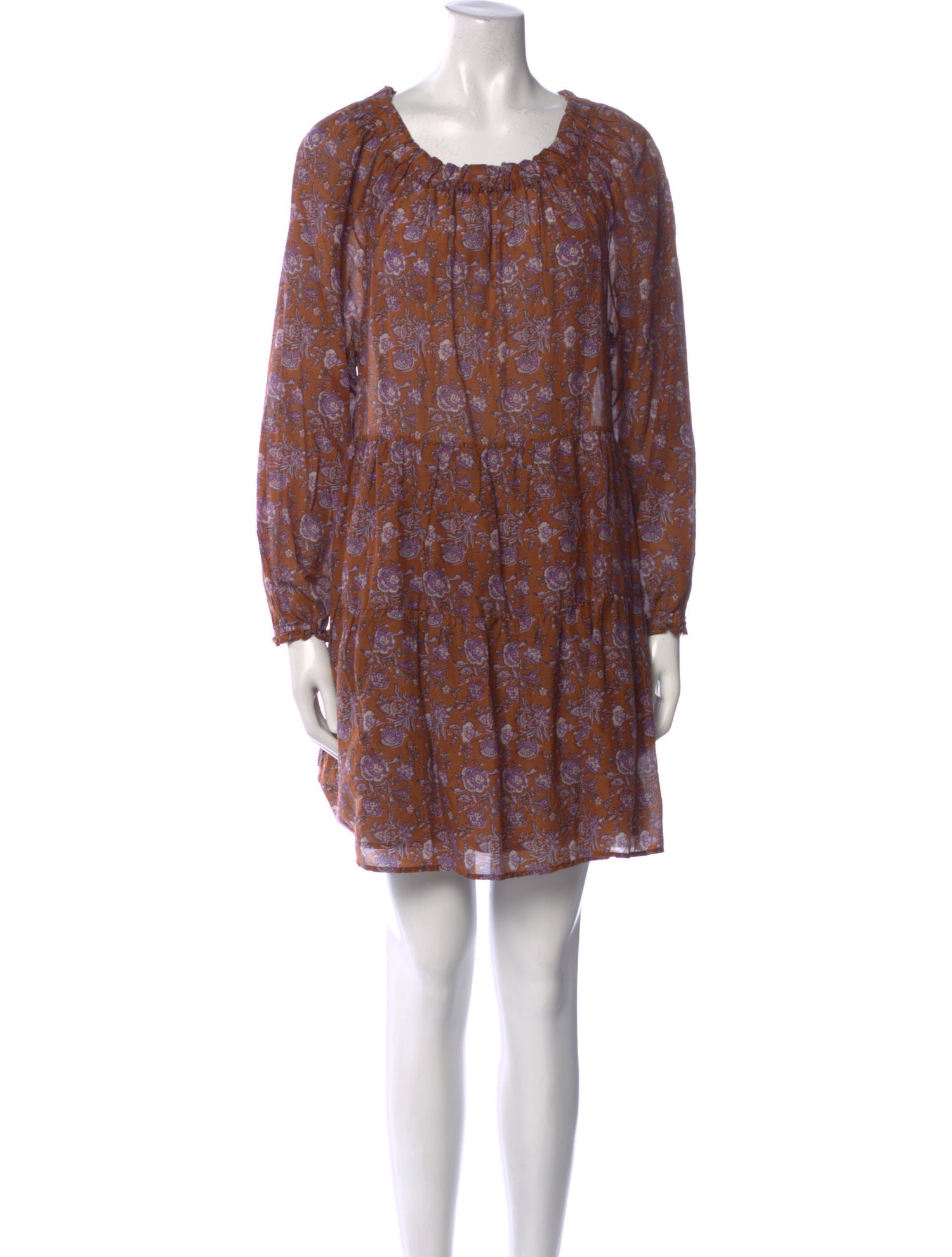 Xirena Floral Print Mini Dress