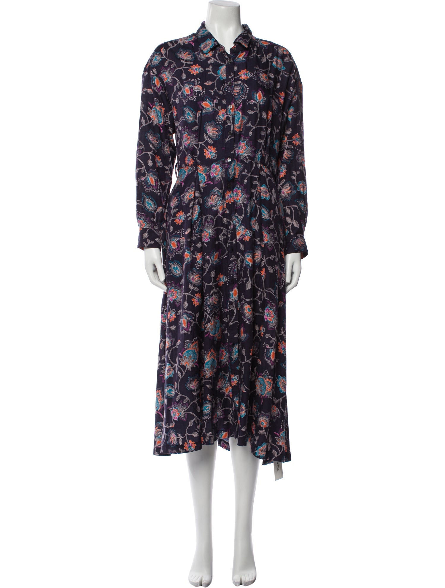 Xirena Floral Print Long Dress