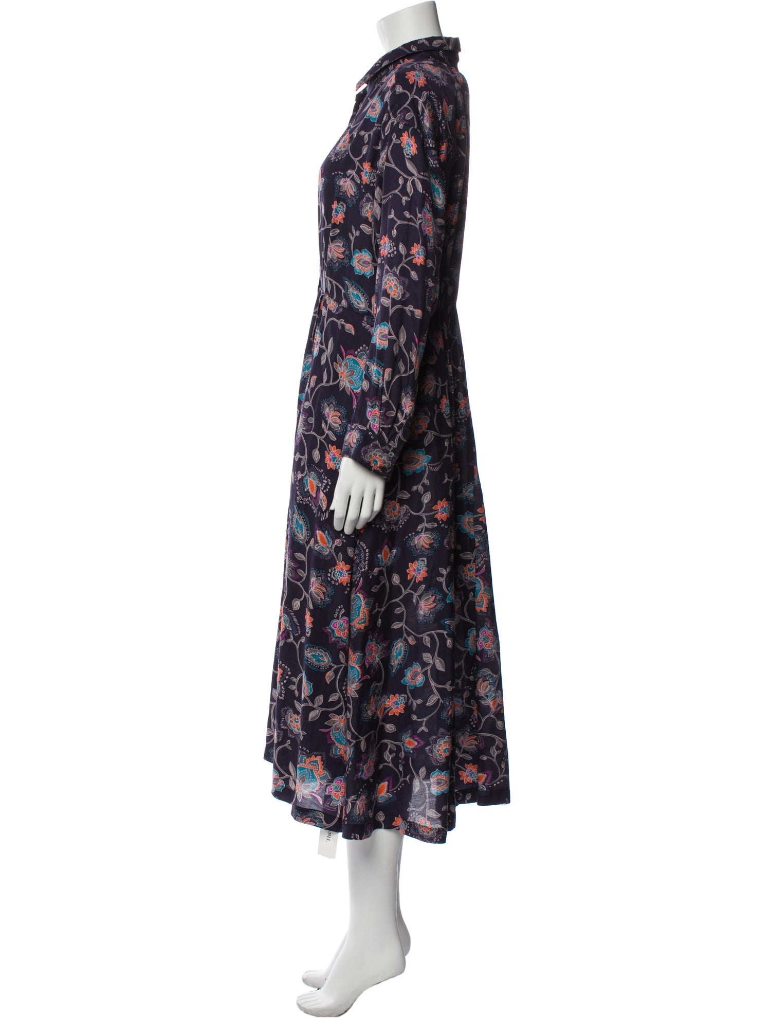 Xirena Floral Print Long Dress