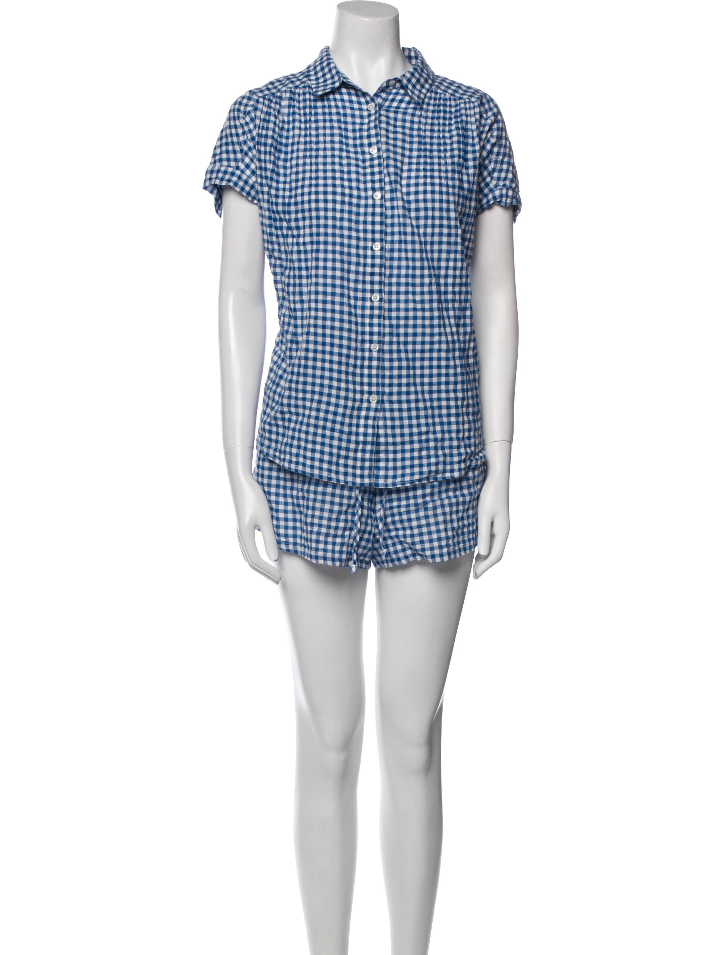 Xirena Plaid Print Short Set