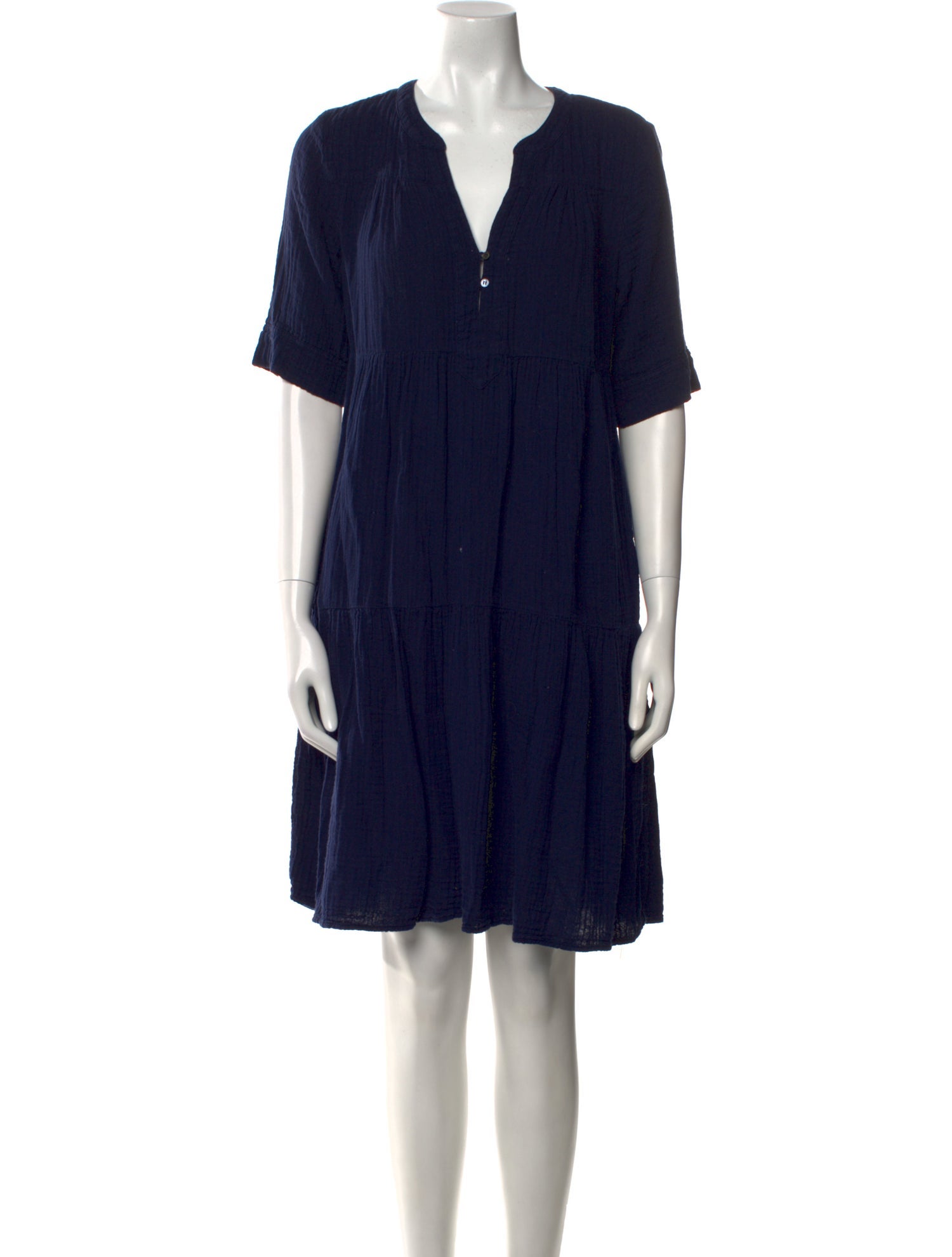 Xirena V-Neck Knee-Length Dress