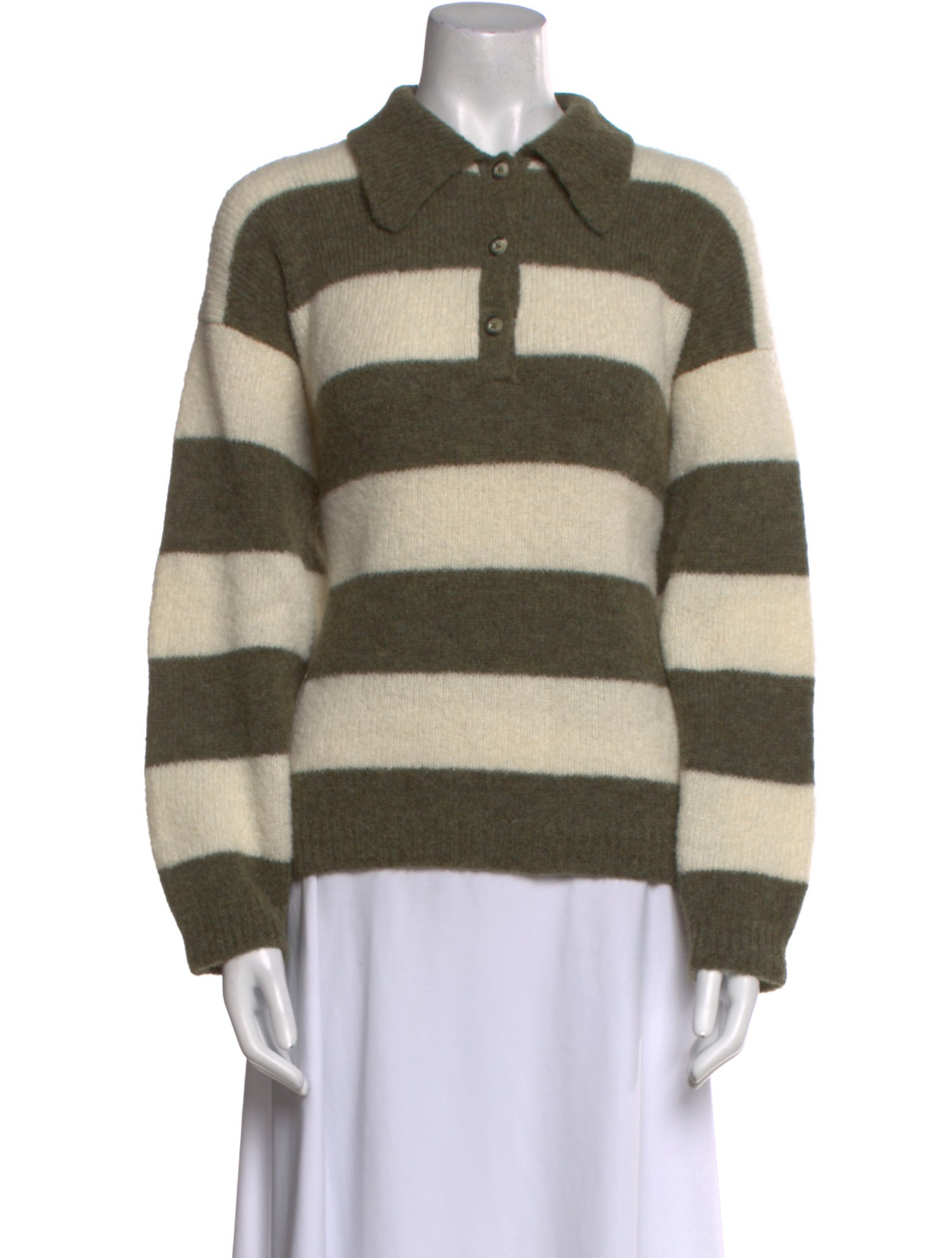 Xirena Striped Crew Neck Sweater w/ Tags