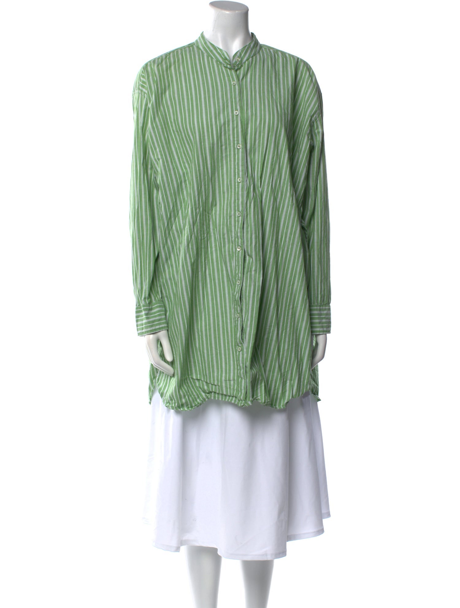 Xirena Striped Long Sleeve Tunic