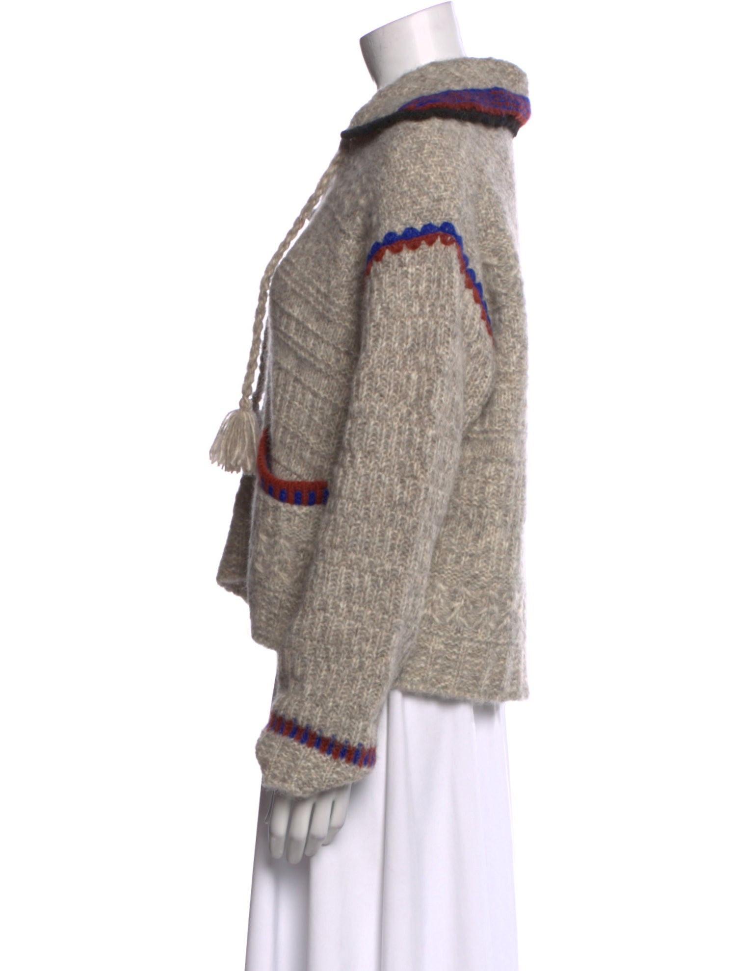 Xirena Colorblock Pattern Crew Neck Sweater w/ Tags