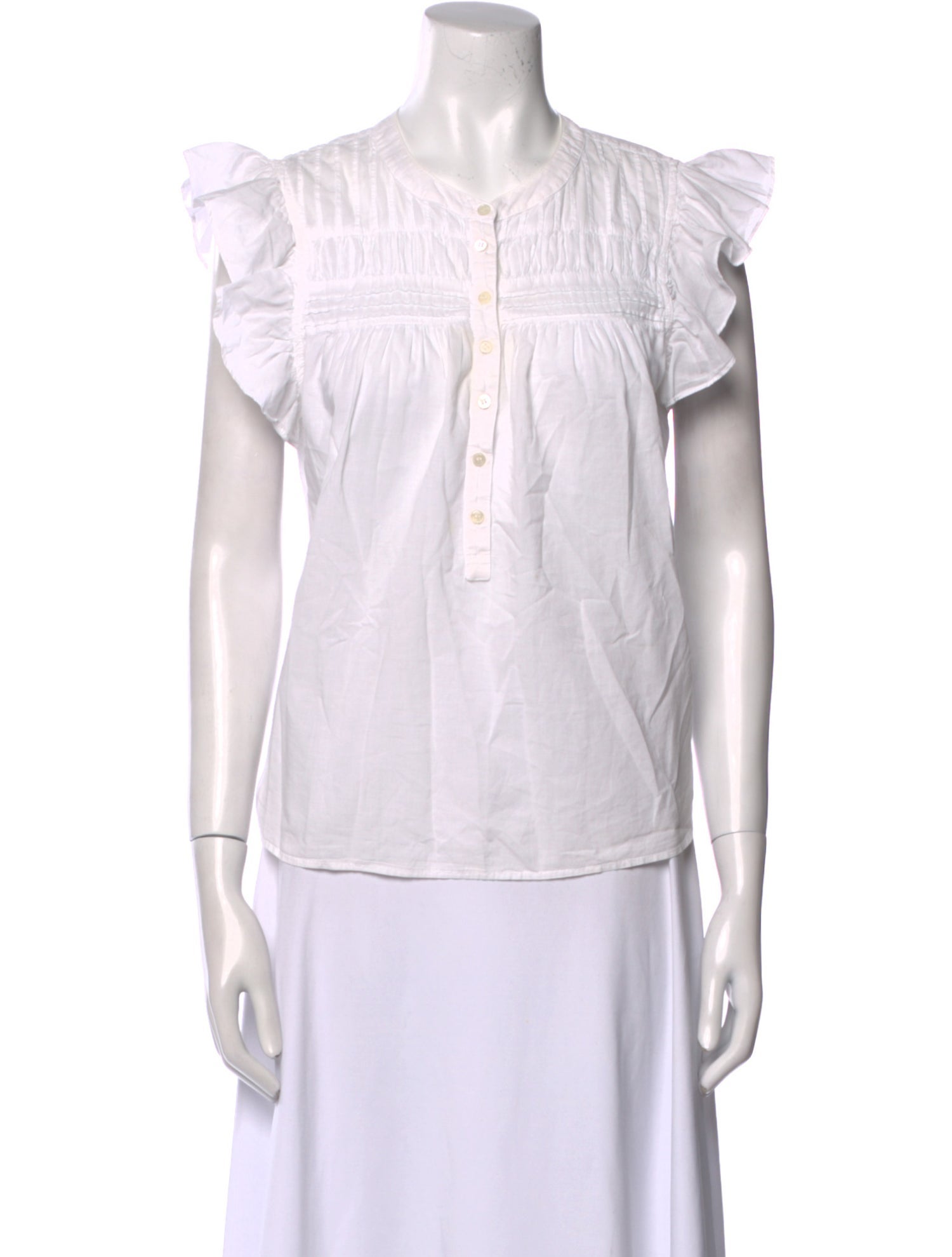 Xirena Crew Neck Short Sleeve Blouse