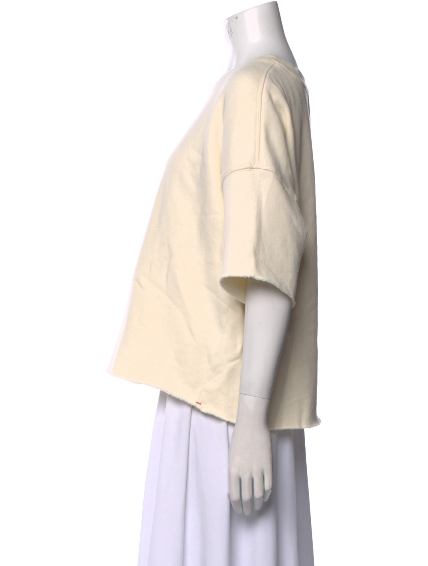 Xirena Bateau Neckline Three-Quarter Sleeve Top