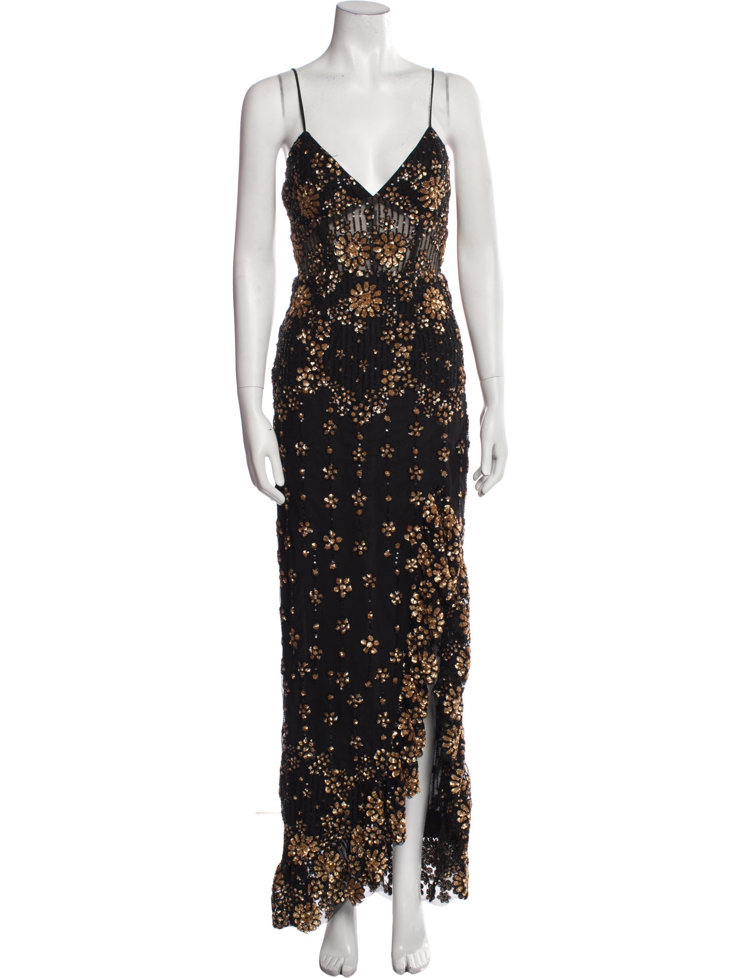 Diane von Furstenberg Clarice Dress - Gold Dresses, Clothing
