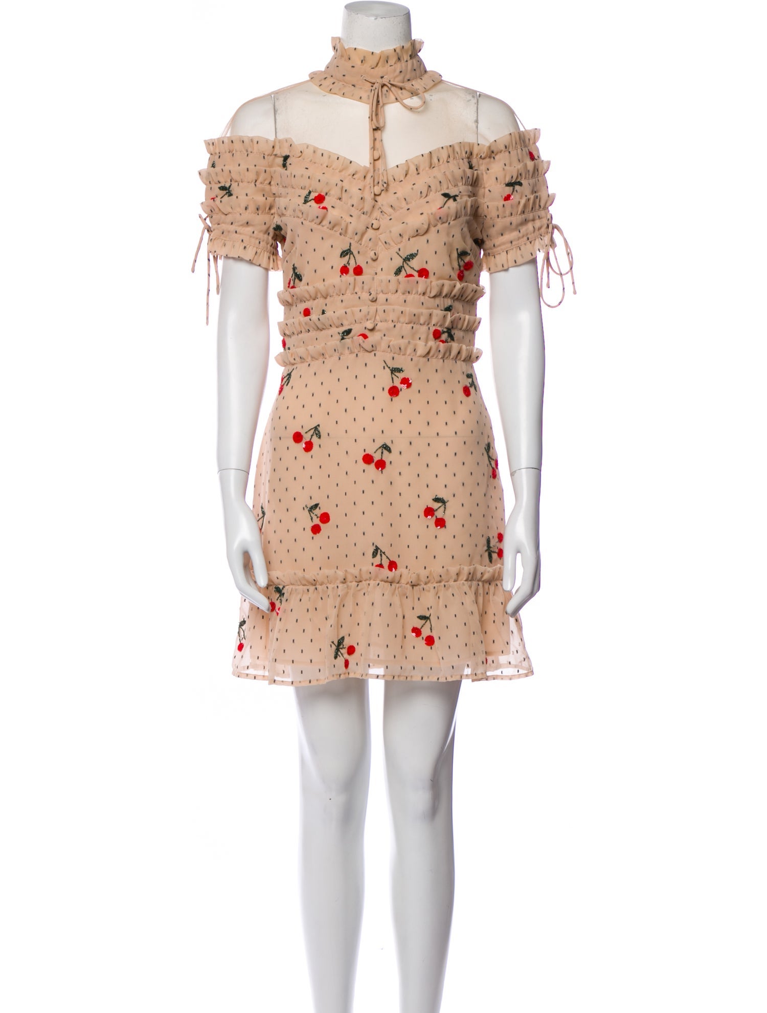 X By NBD Silk Mini Dress