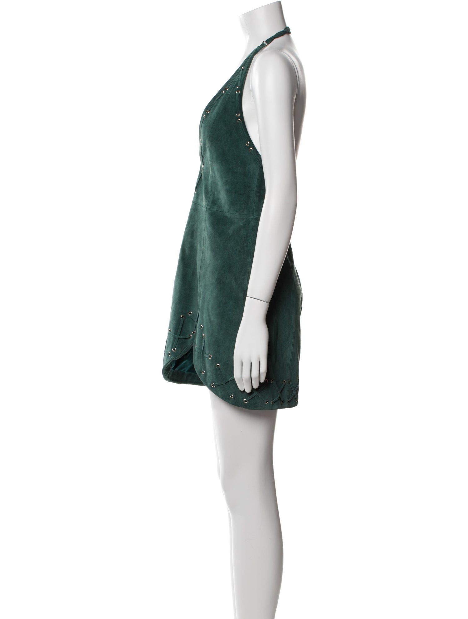 X By NBD Leather Mini Dress