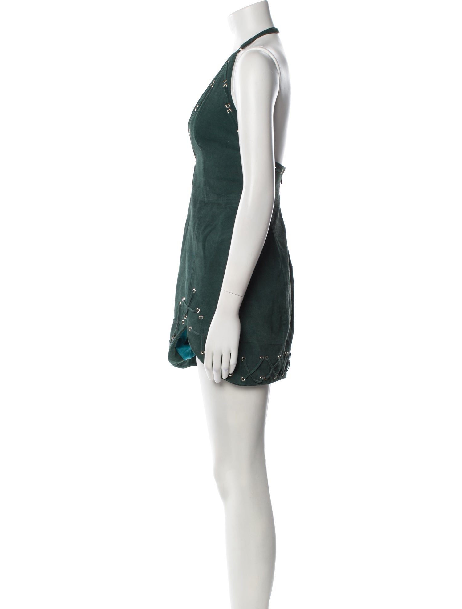 X By NBD Leather Mini Dress