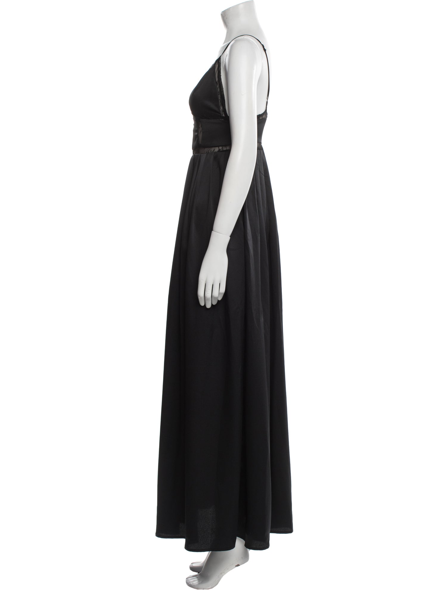 X By NBD Square Neckline Long Dress w/ Tags