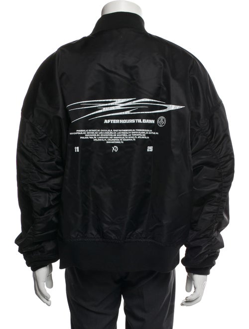 X'O - The Weeknd Graphic Print Bomber Jacket