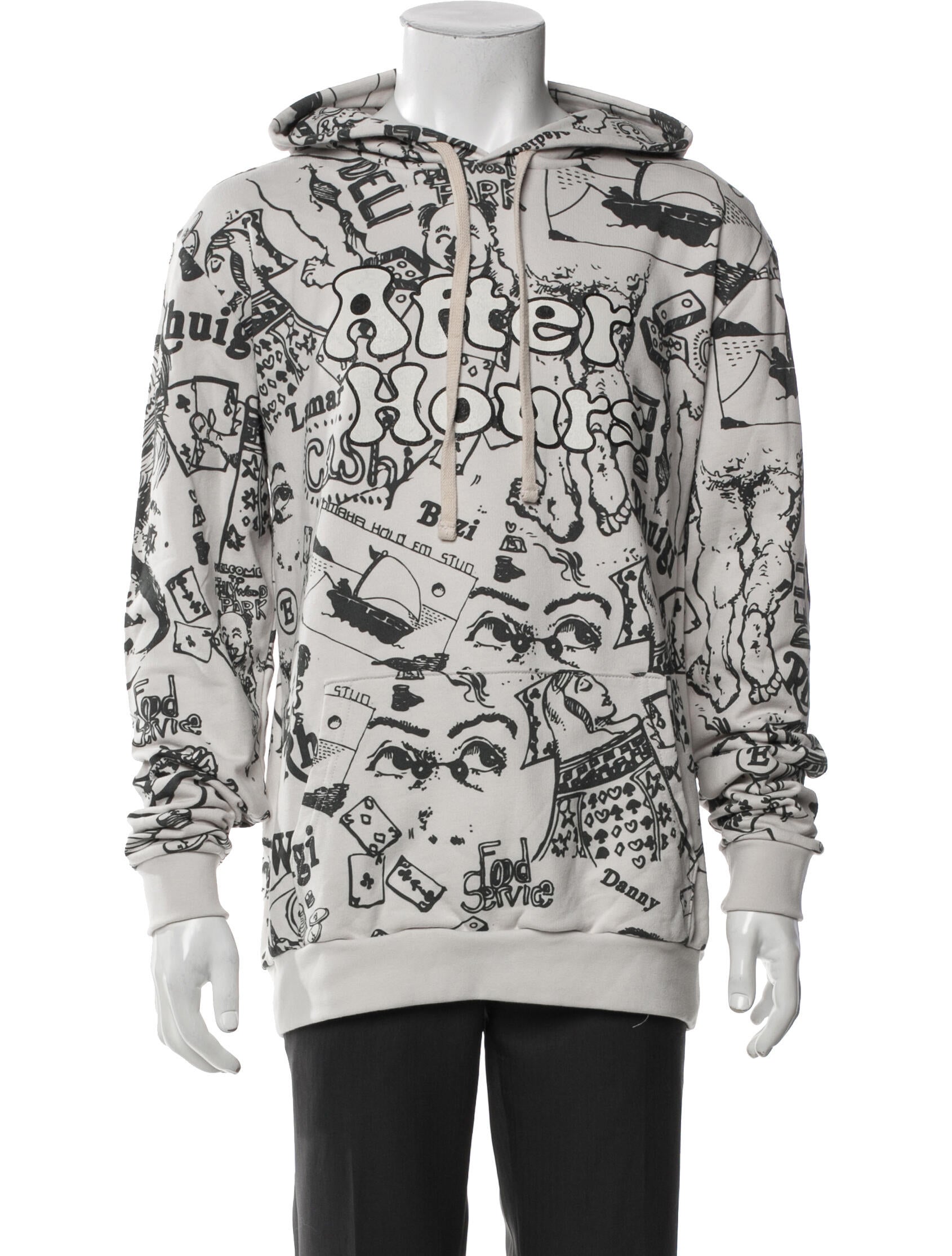 X'O - The Weeknd Printed Puffer Coat