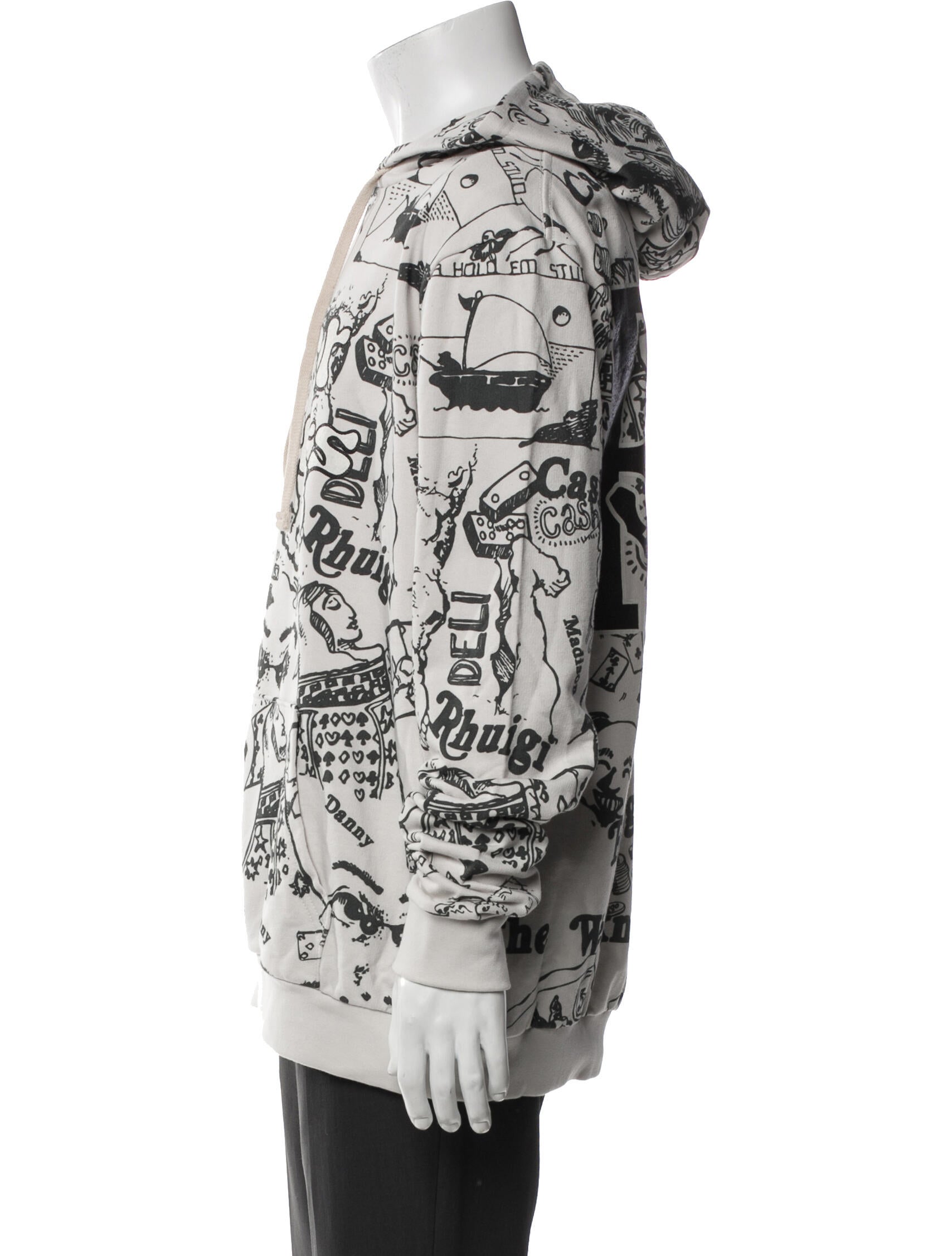 X'O - The Weeknd Printed Puffer Coat