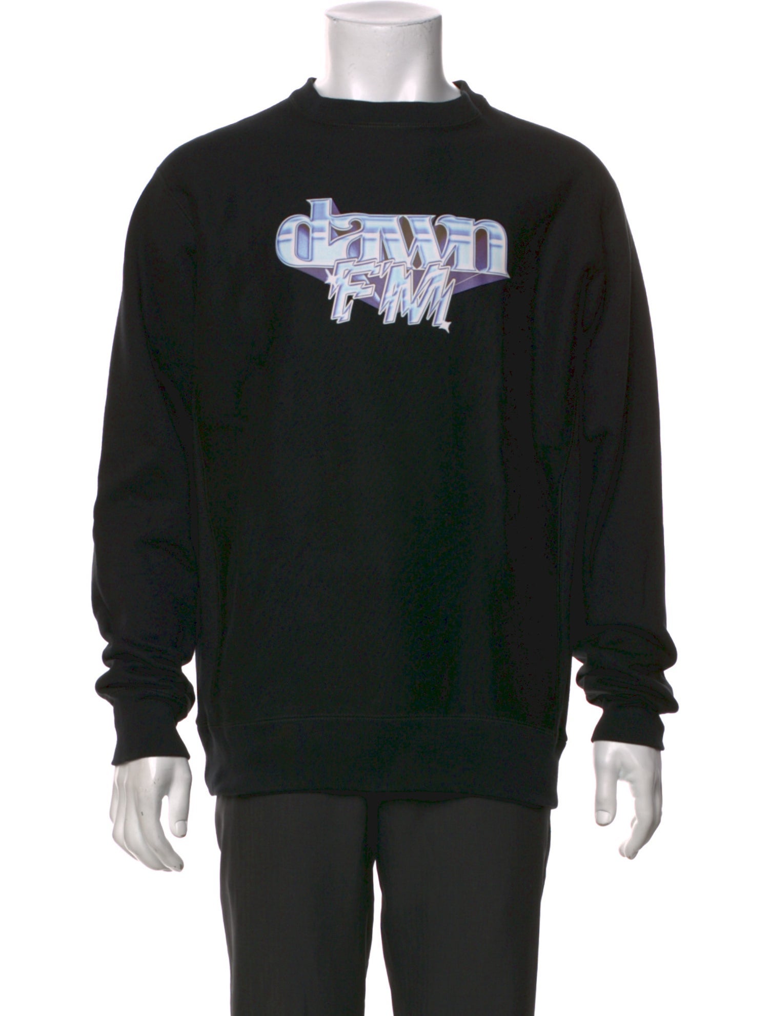 X'O - The Weeknd Graphic Print Crew Neck Sweatshirt