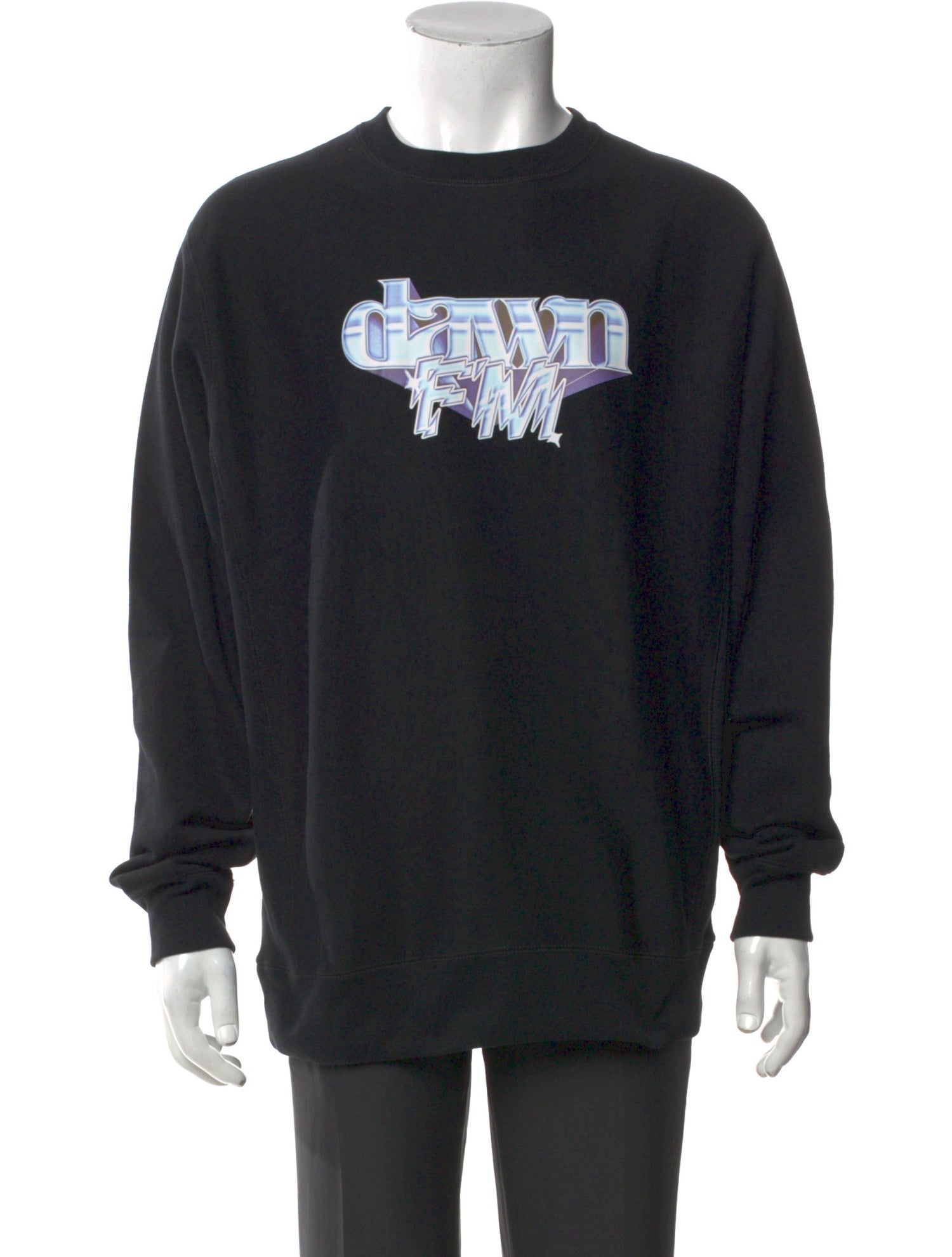 X'O - The Weeknd Graphic Print Crew Neck Sweatshirt