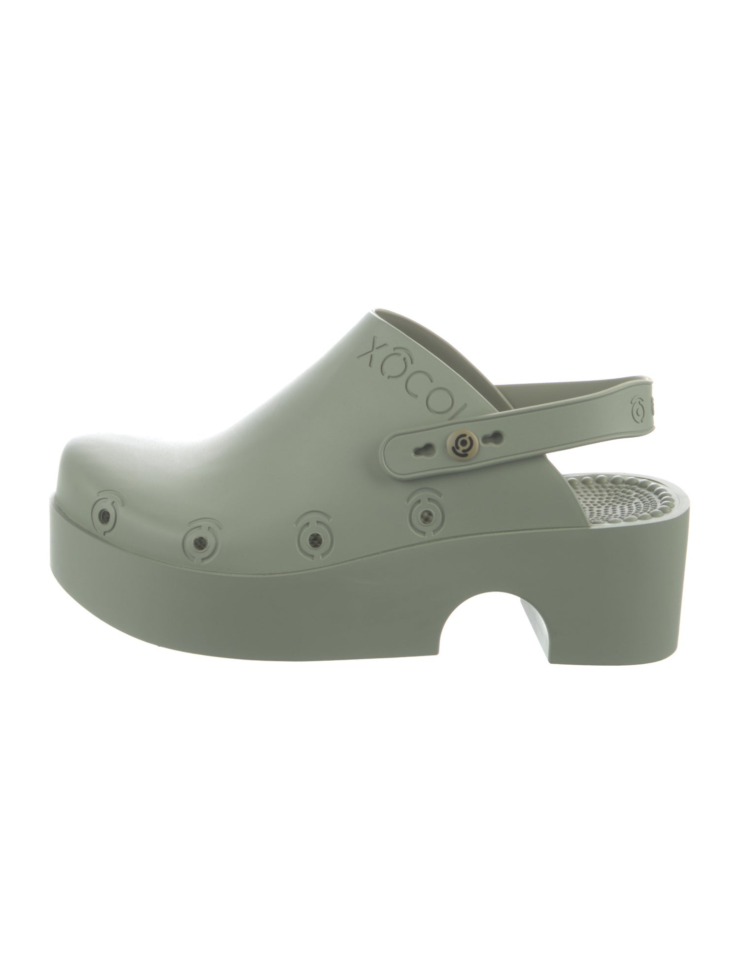 Xocoi Rubber Slingback Flats