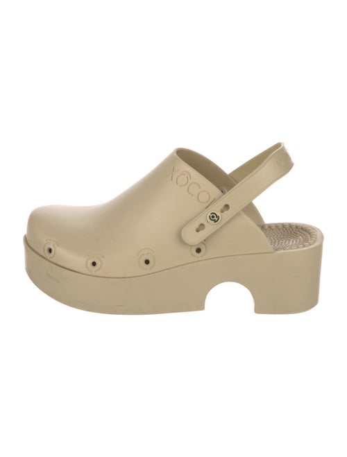 Xocoi Rubber Slingback Pumps