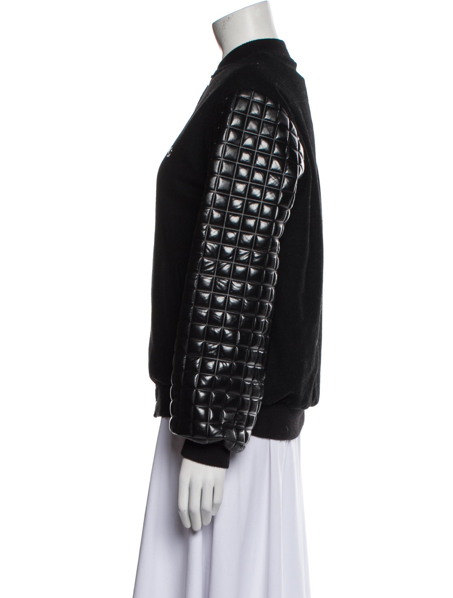 Wanda Nylon Wool Bomber Jacket