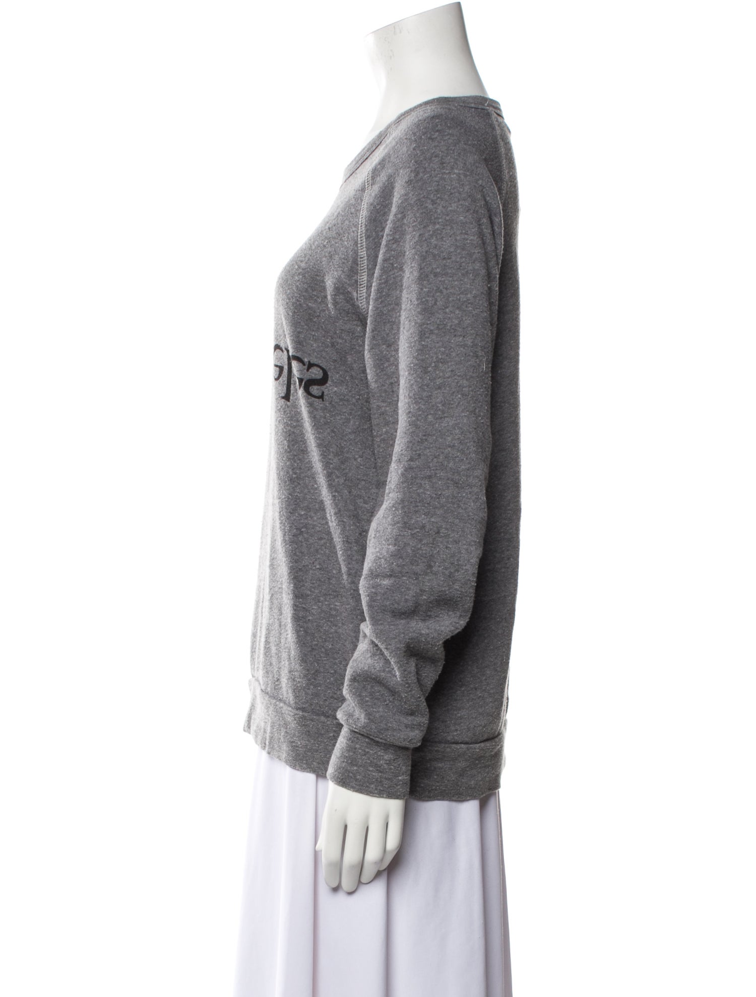 Assembly Graphic Print Crew Neck Sweatshirt