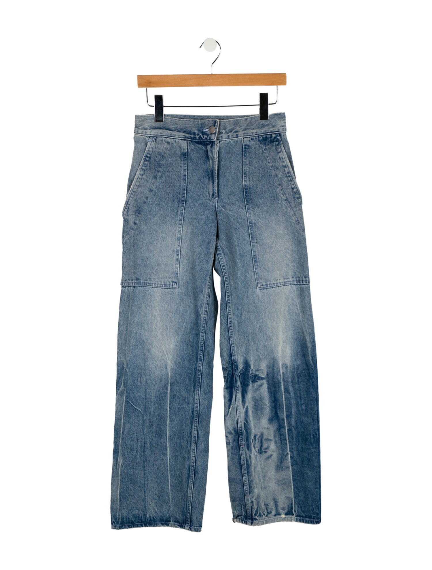 Assembly Mid-Rise Wide Leg Jeans