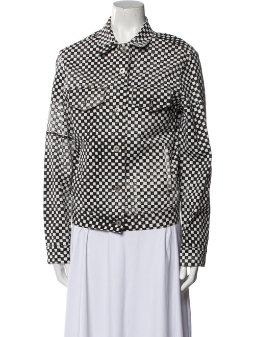 Assembly Patterned Denim Jacket