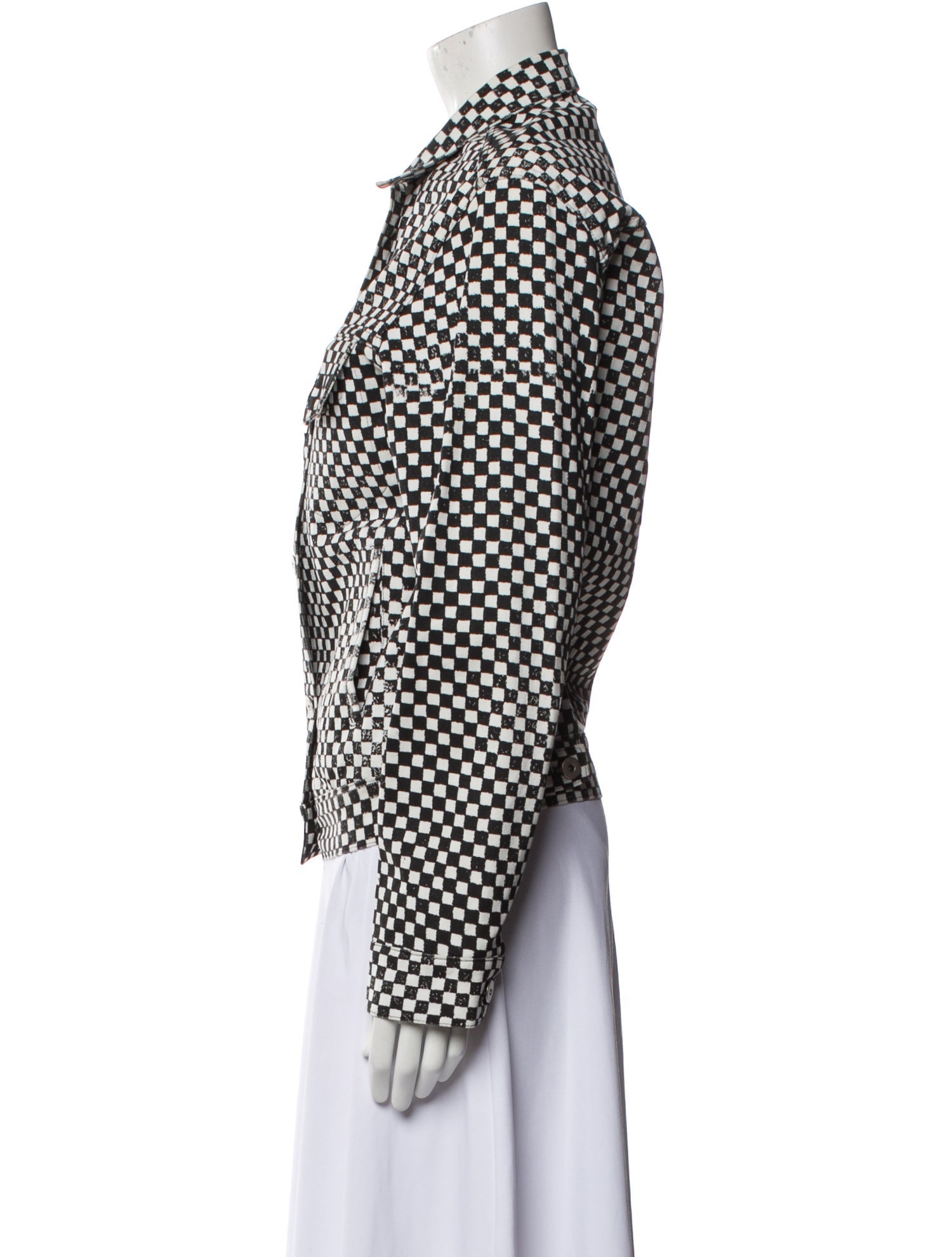 Assembly Patterned Denim Jacket